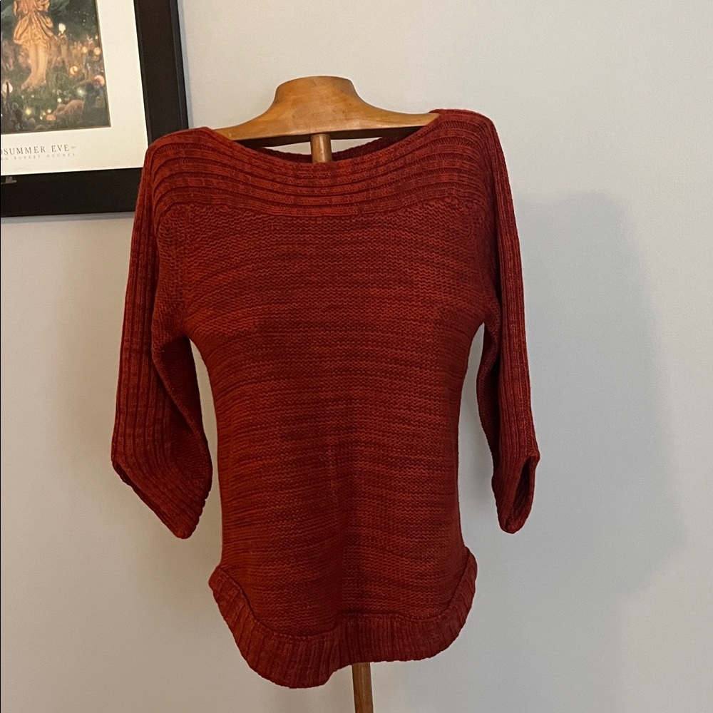 Women's Rust Sweater